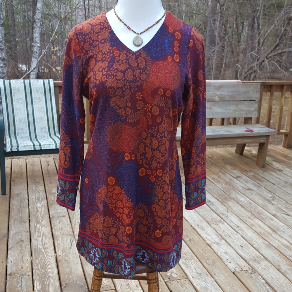 NWT Women's Creation long sleeve dress size S